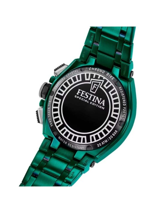 Reloj Festina Chrono Bike F20760/1 Hombre Verde | Joyería Parejo