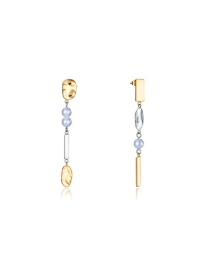 Pendientes Viceroy 75372E01019 Acero-Perlas Mujer | Joyería Parejo