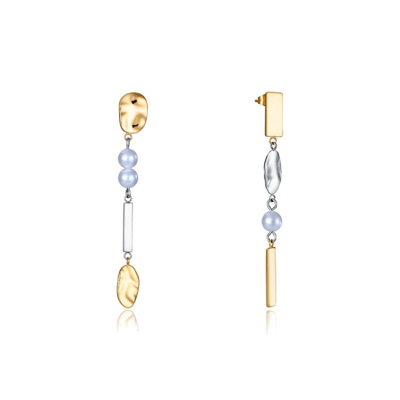 Pendientes Viceroy 75372E01019 Acero-Perlas Mujer | Joyería Parejo
