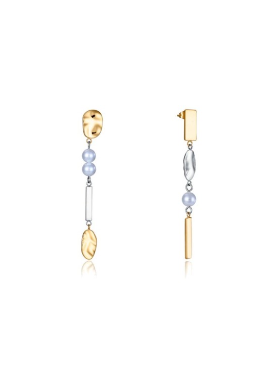 Pendientes Viceroy 75372E01019 Acero-Perlas Mujer | Joyería Parejo
