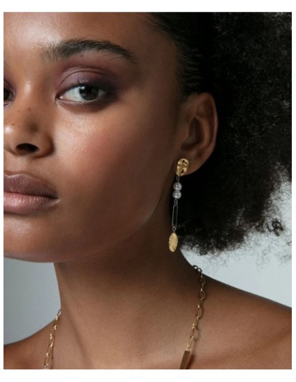 Pendientes Viceroy 75372E01019 Acero-Perlas Mujer | Joyería Parejo