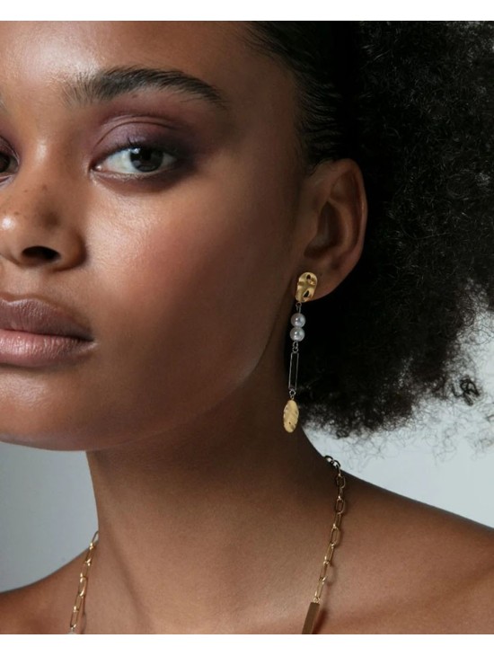 Pendientes Viceroy 75372E01019 Acero-Perlas Mujer | Joyería Parejo