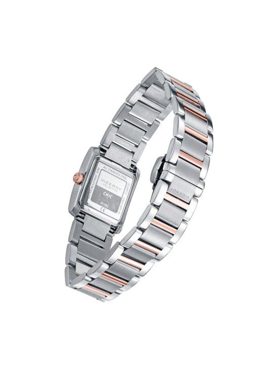 Reloj Viceroy 41162-17 Mujer Bicolor Acero IP Rosa | Joyería Parejo