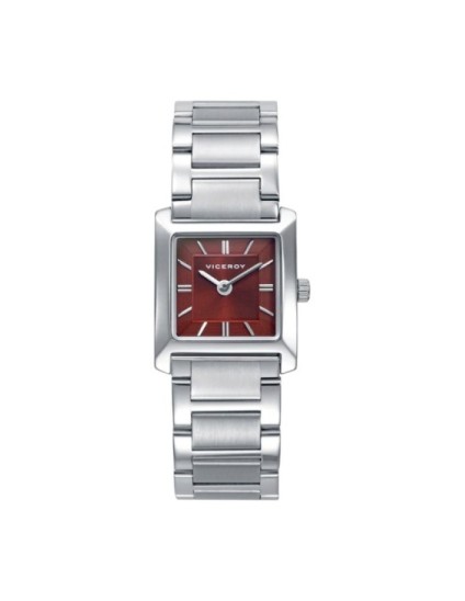 Reloj Viceroy 41162-77 Mujer Plateado Esfera Roja | Joyería Parejo