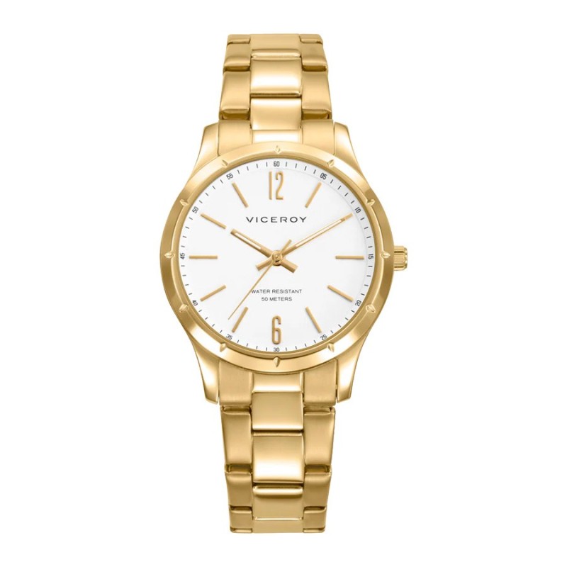 Reloj Viceroy 401342-05 Mujer Acero IP Dorado | Joyería Parejo