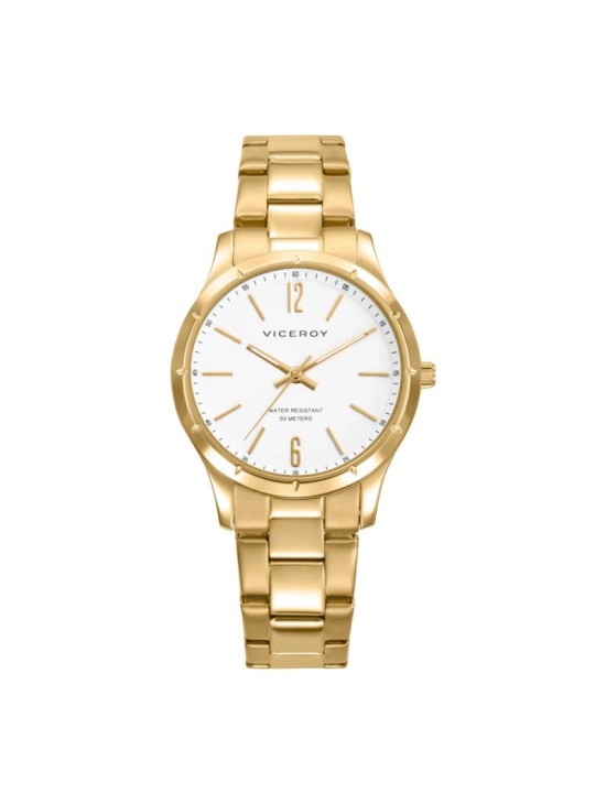 Reloj Viceroy 401342-05 Mujer Acero IP Dorado | Joyería Parejo