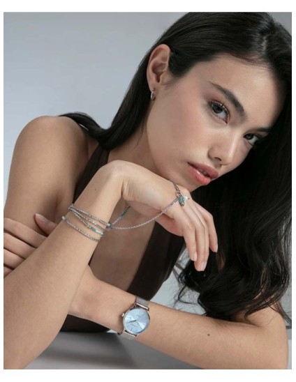 Reloj Viceroy 401344-37 Mujer Esfera Azul y Malla | Joyería Parejo