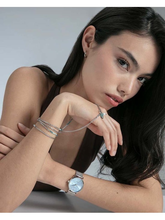 Reloj Viceroy 401344-37 Mujer Esfera Azul y Malla | Joyería Parejo