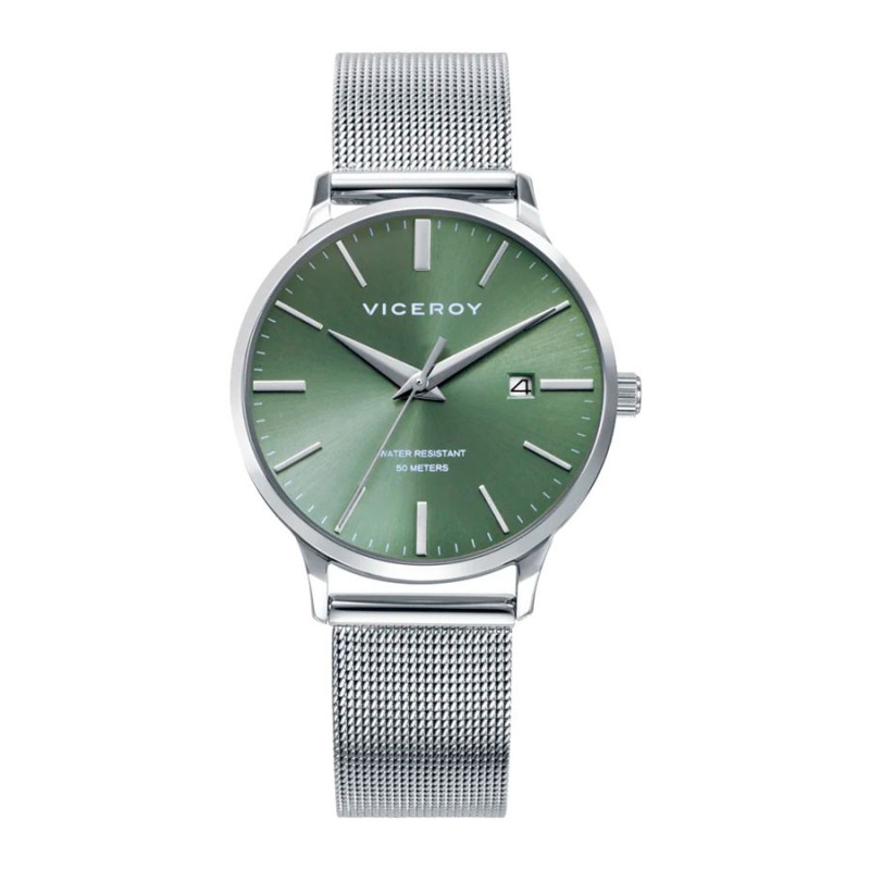 Reloj Viceroy 401344-67 Mujer Esfera Verde y Malla | Joyería Parejo