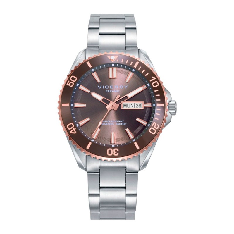 Reloj Viceroy Hombre 41175-17 Bisel Cerámico | Joyería Parejo