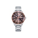 Reloj Viceroy Hombre 41175-17 Acero con Bisel Cerámico Marrón