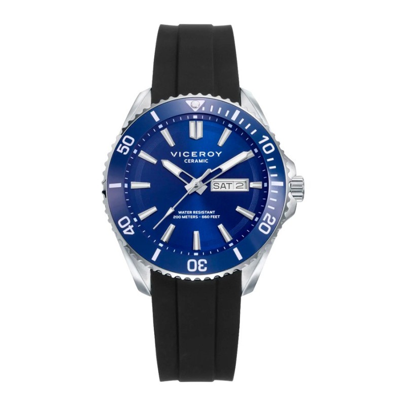 Relógio Viceroy Homem 41173-37 Bisel Cerâmico Azul | Joyeria Parejo