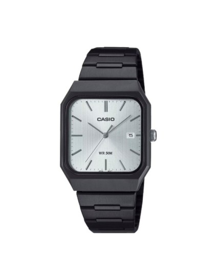Reloj Casio Unisex MTP-B185B-7AV Acero Negro | Joyería Parejo