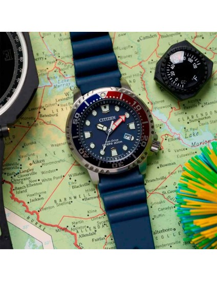 Reloj Citizen Promaster Dive Eco Drive Hombre BN0168-06L