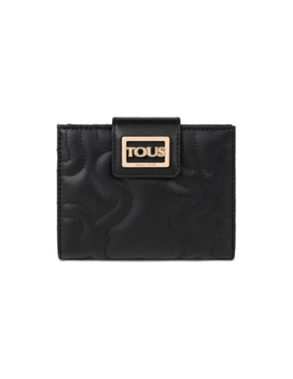Billetera Mediana Tous Kaos Dream Negra 2001578451 | Joyería Parejo