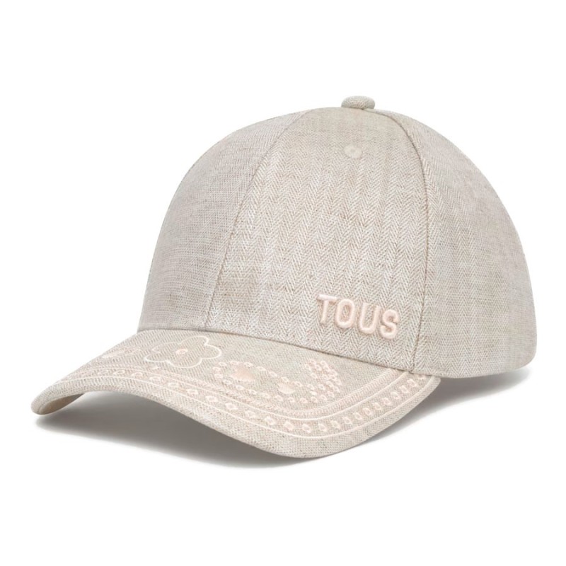 Gorra Tous Motifs Beige Bordado Paisley 2002439201 | Joyería Parejo