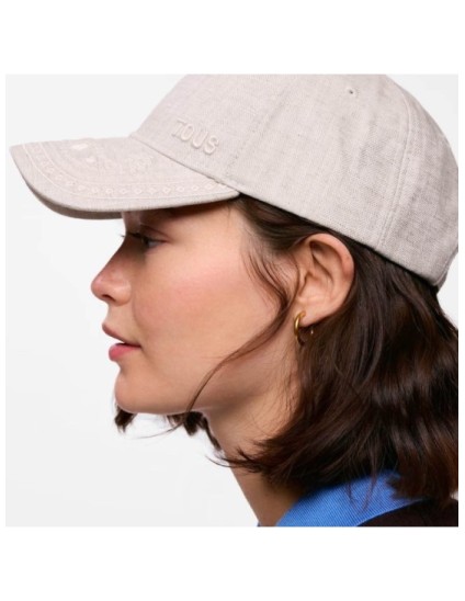 Tous Beige Paisley Embroidered Cap 2002439201 | Joyería Parejo