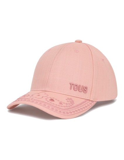 Gorra Tous Motifs Rosa Bordado Paisley | Joyería Parejo