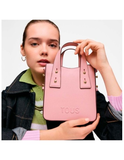 Minibolso Tous Rosa Back to Basics 2002373715 | Joyería Parejo
