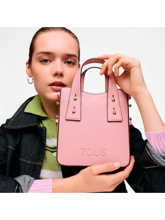 Minibolso Tous Rosa Back to Basics 2002373715 | Joyería Parejo