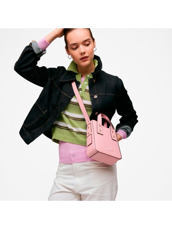 Minibolso Tous Rosa Back to Basics 2002373715 | Joyería Parejo