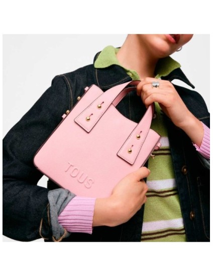 Minibolso Tous Rosa Back to Basics 2002373715 | Joyería Parejo