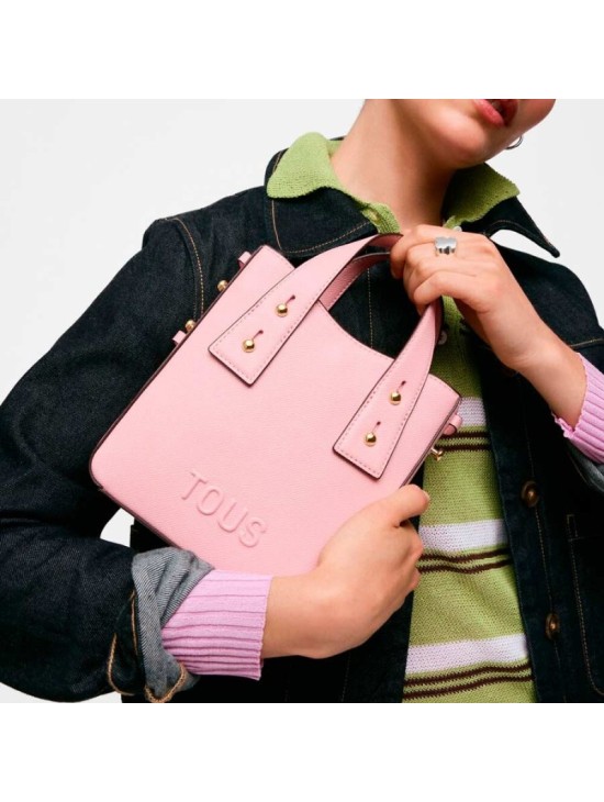 Minibolso Tous Rosa Back to Basics 2002373715 | Joyería Parejo