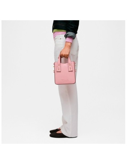 Minibolso Tous Rosa Back to Basics 2002373715 | Joyería Parejo