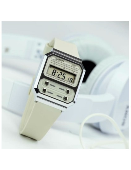 Casio Edgy A100WEF-8AEF Unisex Watch | Joyería Parejo