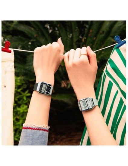 Casio Edgy A100WEF-8AEF Unisex Watch | Joyería Parejo