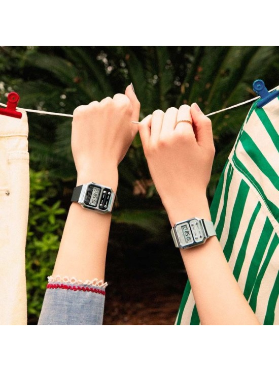 Relógio Casio Edgy A100WEF-8AEF Unissexo | Joyeria Parejo
