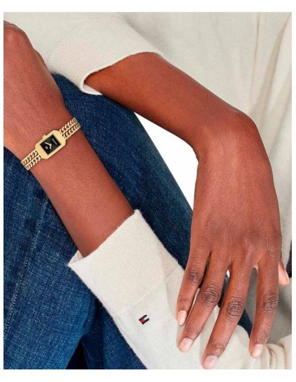 Reloj Tommy Hilfiger Mujer 1782842 Dorado Negro | Joyería Parejo