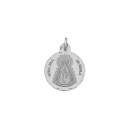 Medalla Virgen de Regla 21 mm Plata de Ley