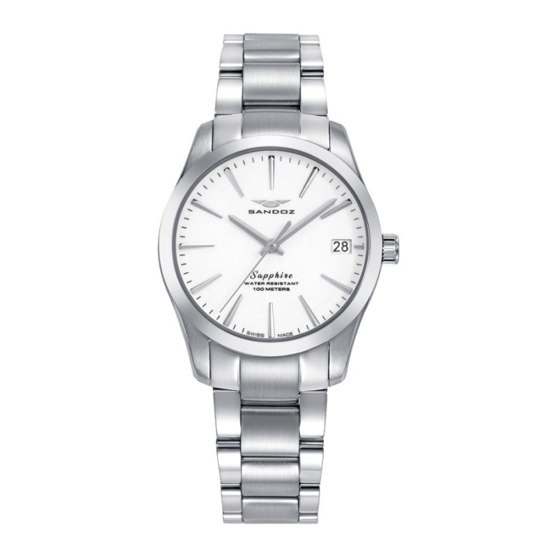 Relógio Sandoz Mulher 83008-07 Swiss Made com Safira | Joyeria Pare