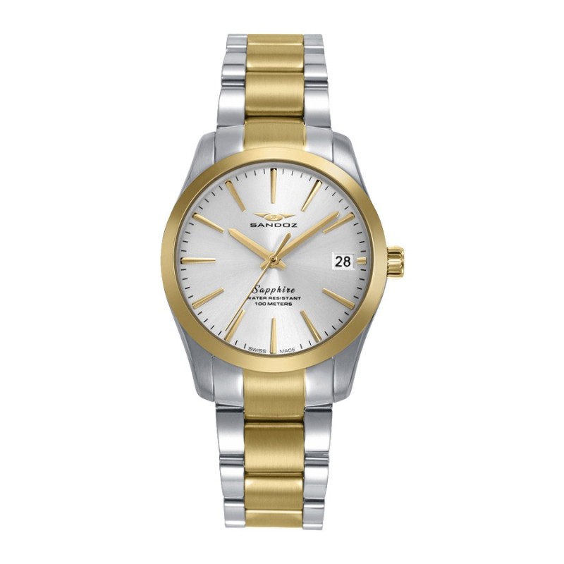 Relógio Sandoz Mulher 83008-87 Swiss Made Dourado | Joyeria Parejo