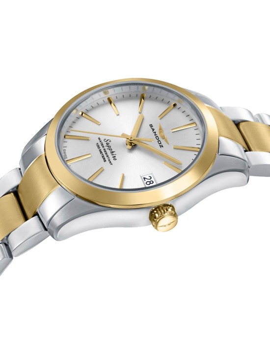 Relógio Sandoz Mulher 83008-87 Swiss Made Dourado | Joyeria Parejo