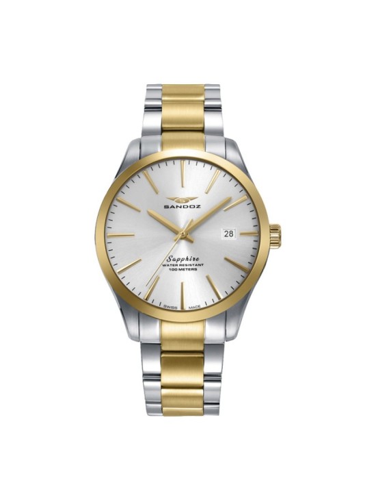 Sandoz Men's Watch 83023-87 Swiss Made Steel | Joyería Parejo