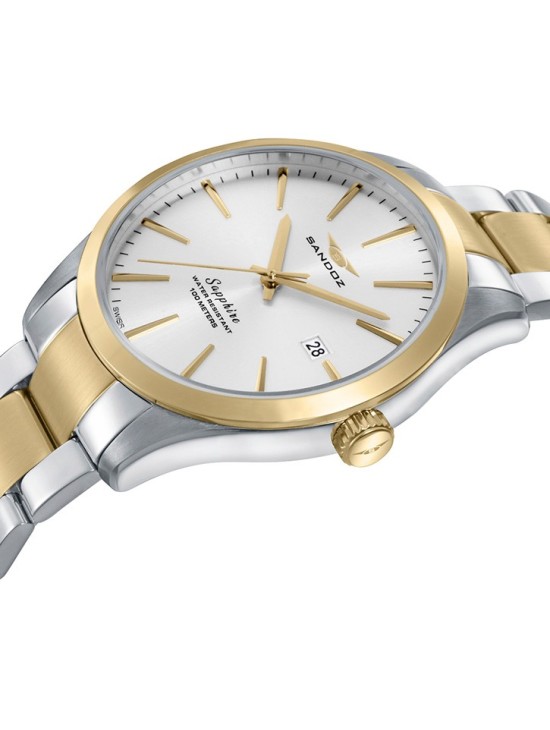 Sandoz Men's Watch 83023-87 Swiss Made Steel | Joyería Parejo