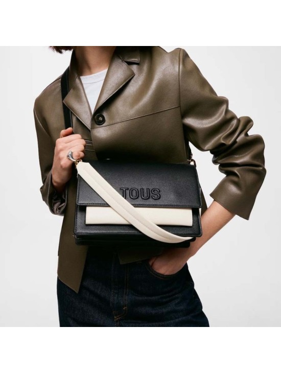Bandolera Tous 2002358243 Moca Saffiano | Joyería Parejo