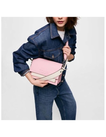 Bandolera Mediana Tous Audree Saffiano 2002358213 | Joyería Parejo