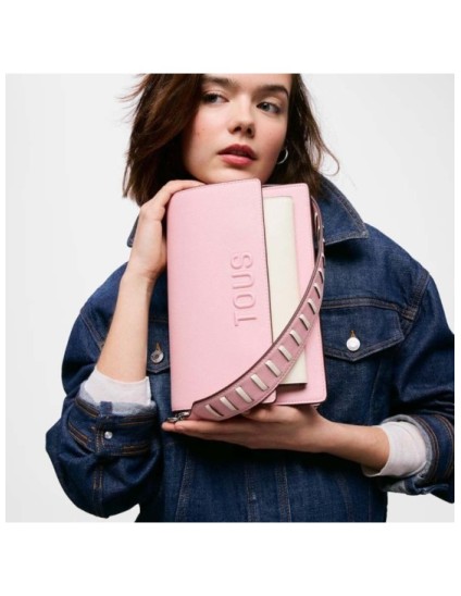 Bandolera Mediana Tous Audree Saffiano 2002358213 | Joyería Parejo