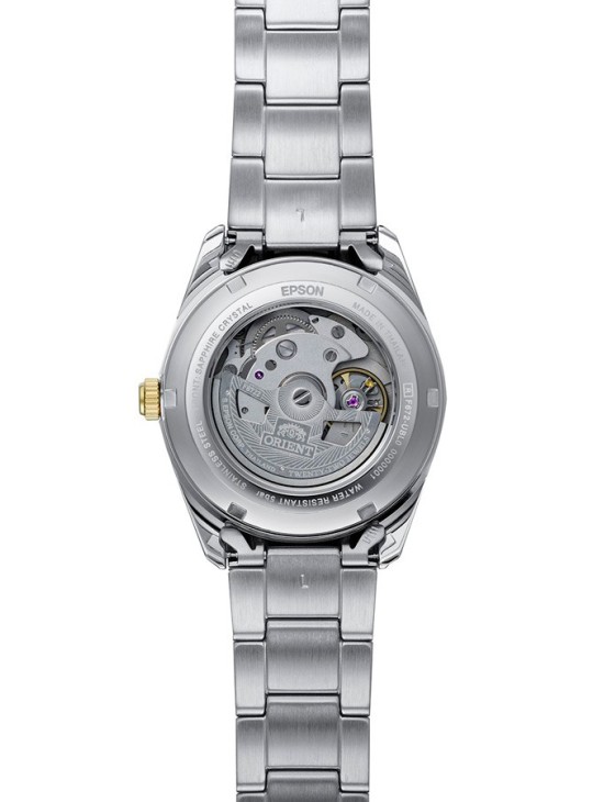 Reloj Orient Stretto Date RA-AC0R01S30B Unisex | Joyería Parejo