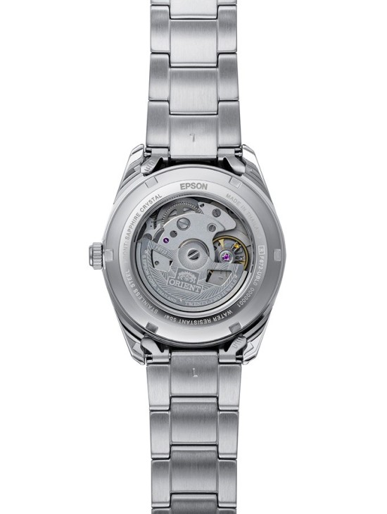 Reloj Orient Stretto Date RA-AC0R01S30B Unisex | Joyería Parejo