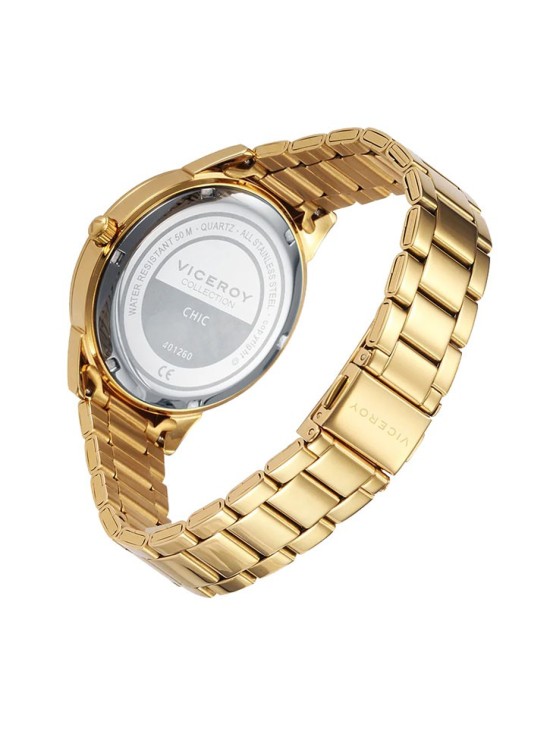 Relógio Viceroy Mulher 401260-03 Dourado e Madrepérola | Joyeria Pa