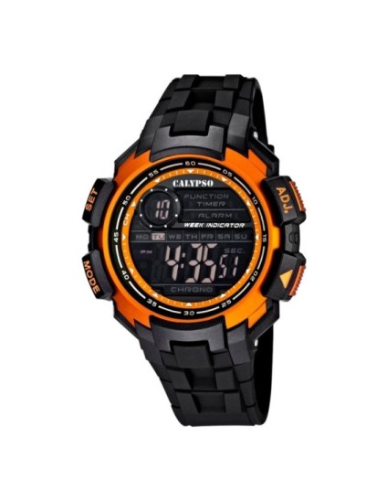 Reloj Calypso Hombre Digital K5595/4 Negro | Joyería Parejo