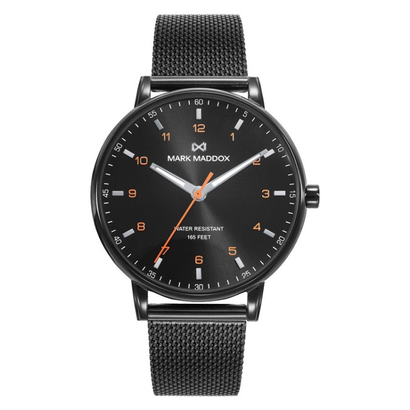 Reloj Mark Maddox Hombre HM1014-54 Negro Malla | Joyería Parejo