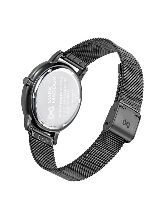Reloj Mark Maddox Hombre HM1014-54 Negro Malla | Joyería Parejo