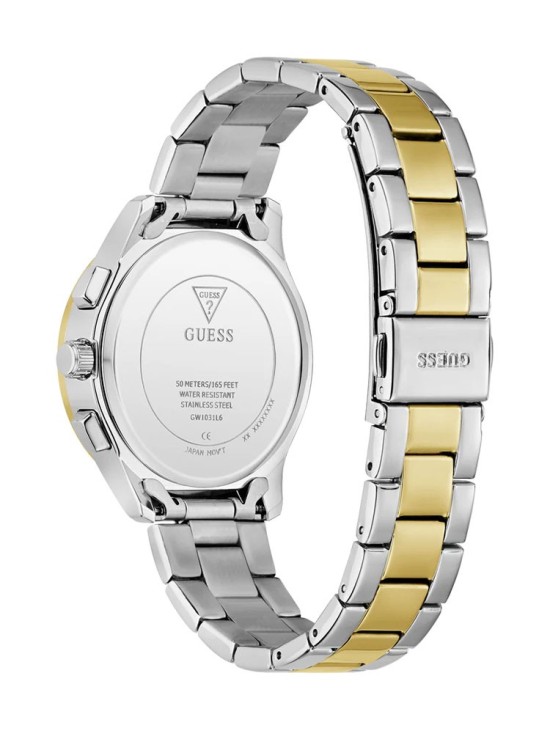 Reloj Guess Mujer GW1031L6 Birdie Bicolor Verde | Joyería Parejo