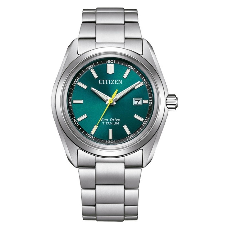 Reloj Citizen Hombre AW1900-50X Eco-Drive Verde | Joyería Parejo