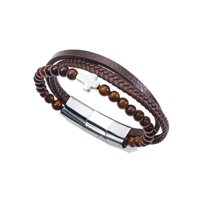 Pulsera Viceroy Fashion Hombre 14124P01011 Cruz | Joyería Parejo